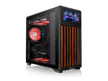 Thermaltake CA-11M-00M1WN-W1 TR300 WS with pre-installed 6 in LCD Screen ATX Mid Tower Chassis - Black