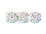 Thermaltake CL-F207-PL12SW-A TS120 EX RGB Cooling Fan, 3 Pack - White