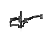Humanscale X23BESBT181NNNN M/Flex for M2 Pro Triple Monitor Arms, No Base, 18 Post, Black with Black Trim