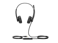 Yealink UH34 (1308043) Microsoft Certified Teams USB Wired Headset Binaural Ear (dual ear) USB-A 2.0 Noise-Canceling Microphone Leather Ear Cushions