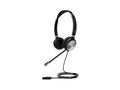 Yealink YHD362 (1308075) Wideband QD Headset for IP Phone Binaural Ear (dual ear) Quick-disconnect (QD) Headset Jack Noise-Canceling Microphone Hearing