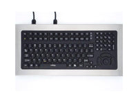 iKey DT-5K-FSR-IS-CXPS2/USB Stainless Steel Keyboard w/Integrated FSR- Intrinisically Safe
