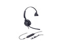 Yealink UH42 (1308252) USB Wired Headset, Monaural Ear(single ear), USB-C cord with USB-A adapter, Noise-Canceling Microphone, Leather Ear Cushions, Controller