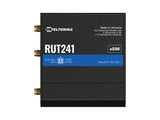 Teltonika RUT241094000 RUT241 North America - Standard package with power cable (4-way screw terminal), Compact, CAT4 4G LTE Connectivity, Wi-Fi, WAN Failover
