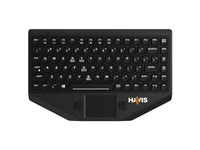 Havis KB-1009 Rugged Rubber Bluetooth Backlit Keyboard