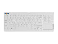 Havis KB-3008 Medical Keyboard with Number Pad & Right Touchpad
