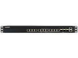 QNAP QSW-M5218-6F12T-US QSW-M5218-6F12T Rackmount Managed Switch, 6 ports 25GbE SFP28, 12 ports 10GbE RJ45, L2 managed