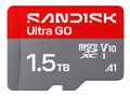 SanDisk SDSQUGN-1T50-GN6MN Ultra Go microSD UHS-I 1.5TB MicroSD 190MB/s(R)