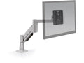 HAT Design Works 3500-250-124 Short Reach Monitor Arm, Silver, holds 1.5-12 lbs, up to 27IN screen