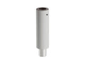 HAT Design Works 8171-75-6-124 6IN Extender Tube 7500 Series, Silver, compatible with 8318 FlexMount