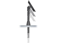 HAT Design Works 9189-12-104 9189 - Height Adjustable POS, Black, holds 0-25 lbs, 7-12IN height adjust range