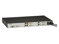Black Box ACXMODH6FPAC-R2 Modular KVM Extender Chassis - 6-Slot, (2) IEC320 Front-Mounted Internal PSUs