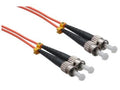 Axiom AXG92646 ST/ST OM1 Fiber Cable 1m - TAA, Orange