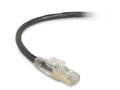 Black Box C6PC70S-BK-15 CAT6 250-MHz Locking Snagless Stranded Ethernet Patch Cable-Shielded (S/FTP), CM PVC (RJ45 M/M), Black, 15-ft. (4.6-m)