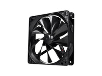 Thermaltake CL-F011-PL12BL-A Pure 12 DC Fan,Fan Dimension 120 x 120 x 25 mm,Fan Speed 1000 RPM,Max. Air Pressure 0.61 mm-H2O,Max. Air Flow 40.997 CFM,19.5 Dba