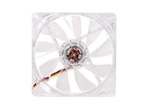 Thermaltake CL-F012-PL12BU-A Pure 12 LED DC Fan- Blue,120 x 120 x 25 mm,Fan Speed 1000 RPM,Max. Air Pressure 0.61 mm-H2O,Max. Air Flow 40.997 CFM,Noise 19.5 Dba