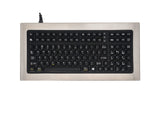 iKey DT-1000-PS2 rugged keyboard, stainless steel case