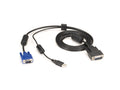 Black Box EHNSECURE2-0006 KVM Switch Cable - VGA and USB to HD26, 6-ft (1.8-m)