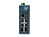 B+B SmartWorx EKI-7706E-2F-AE 4FE + 2SFP Managed Ethernet Switch