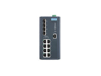 B+B SmartWorx EKI-9612G-4FI-AE 8G + 4SFP L3 Managed Ethernet Switch WID