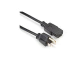 Black Box EPXR12 Power Cord - NEMA 5-15P to IEC-60320-C13, 10-ft. (3.0-m)