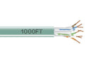 Black Box EYN878A-PB-1000 CAT6 550-MHz Solid Ethernet Bulk Cable - Unshielded (UTP), CMR PVC, Green, 1000-ft. (304.8-m) Pull-Box