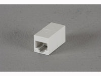 Black Box FM606 CAT6 Coupler - Unshielded, Straight-Pin, White