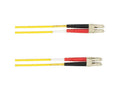 Black Box FOCMRSM-006M-LCLC-YL SM FO Patch Cable Duplx, PVC, YL, Lclc, 6M