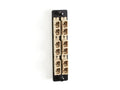 Black Box JPM463B High-Density Multimode Fiber Adapter Panel - Ceramic Sleeve, (6) SC Duplex, Beige