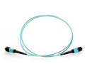 Axiom MPOMMOM49M-AX MPO-MPO OM4 M/M Fiber Cable 9m, Aqua