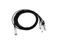Axiom QSFP-4X10G-C1M-AX QSFP+ DAC Cable for Alcatel 1m