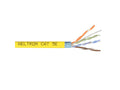 Weltron T2404L5EPSH-YL 1000FT YELLOW CAT5E 350MHZ SOLID FTP CAB
