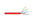Weltron T2404L5E-RD 1000FT RED CAT5E 350MHZ SOLID UTP CMR