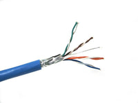 Weltron T2404L5PASH-BL 1000FT BLACK CAT5E SHIELDED STRANDED CAB