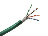 Weltron T2404L5PASH-GN 1000FT GREEN CAT5E SHIELDED STRANDED CAB