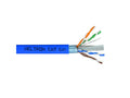 Weltron T2404L6A-SH-BL 1000FT BLUE CAT6A SOLID FTP CABLE CMR