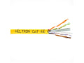 Weltron T2404L6P-YL 1000FT YELLOW PLENUM CAT6 SOLID 550MHZ