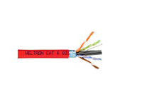 Weltron T2404L6SHP-RD CAT6 Solid FTP CMP RED 1000 TAA Complia