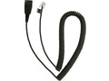 Jabra 8800-01-37 Quick Disconnect to RJ-9 Coiled Cord for Cisco 794x, 796x, and 797x Ph