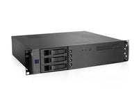 iStarUSA D-230HB-T 2U MATX 3XHS 3.5 Chassis Black