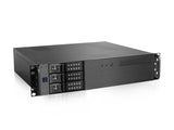 iStarUSA D-230HN-T 2U MATX 3XHS 3.5 Chassis Black