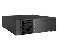 iStarUSA D-340HB-DT 3U MATX 4X HS 3.5 Chassis BLK