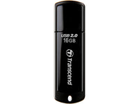 Transcend TS16GJF350 16GB, USB2.0, Flash Drive, Classic, Black