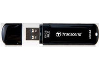Transcend TS32GJF750K 32GB, USB3.1, Flash Drive, MLC, Black