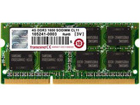 Transcend TS512MSK64V3H 4GB DDR3 1333 SO-DIMM 1Rx8 512Mx8 CL9 1.5V