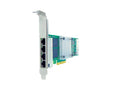 Axiom 7ZT7A00535-AX 1G QP RJ45 Network Adapter