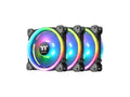 Thermaltake CL-F072-PL12SW-A Riing Trio 120mm 30 LED PWM Fan 3 Pack