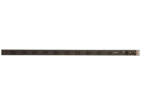 Vertiv 38125 Basic, Standard, 20A, 120V, Vertical, (10) NEMA 5-20R, breakered, 10 ft power cord with 5-20P, Black Powder Coat
