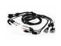 Vertiv CBL0121 Cable Assy, 2-DVI-I/1-USB/2-AUDIO, 10FT