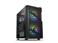 Thermaltake CA-1N2-00M1WN-00 The Commander ARGB features an enlarged tempered glass side panel